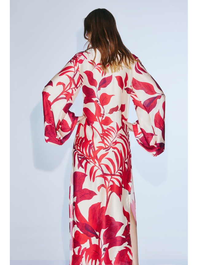 Twins Fantasy red print kaftan