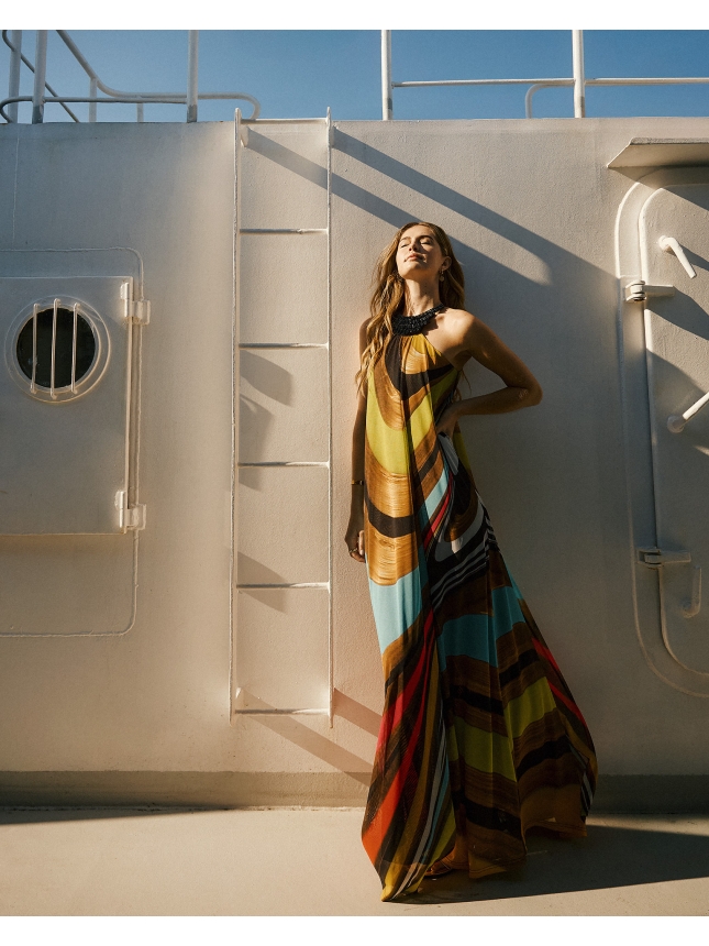 Twins Fantasy colorful dress