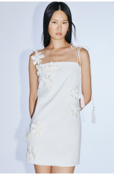 Twins Fantasy mini white dress