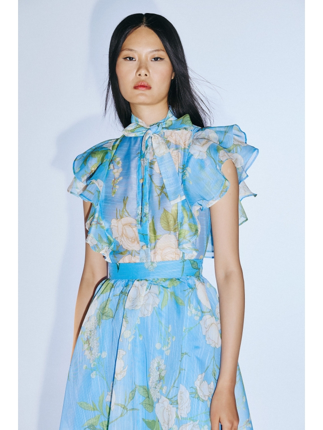 Twins Fantasy light blue top and skirt 