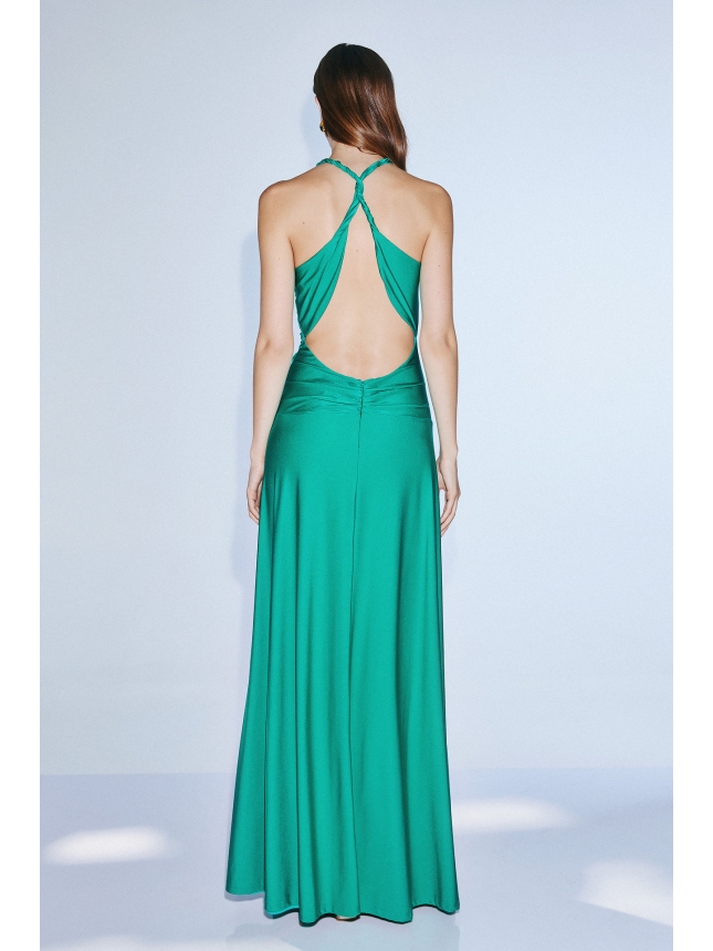 Twins Fantasy emerald green dress