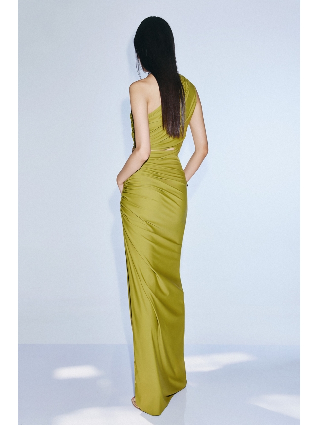 Twins Fantasy Olive green dress