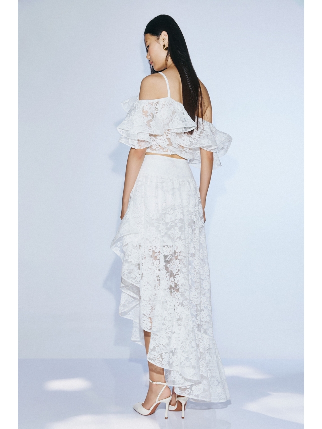 Twins Fantasy white lace set