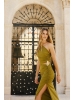 Twins Fantasy Olive green dress