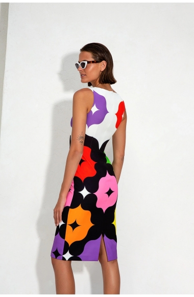 Twins Fantasy colorful midi dress