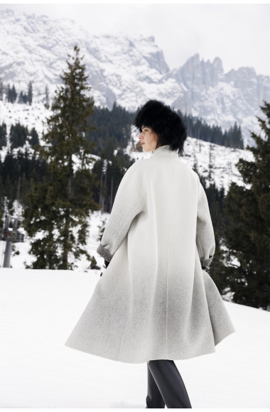 Diana Gallesi gradient coat 