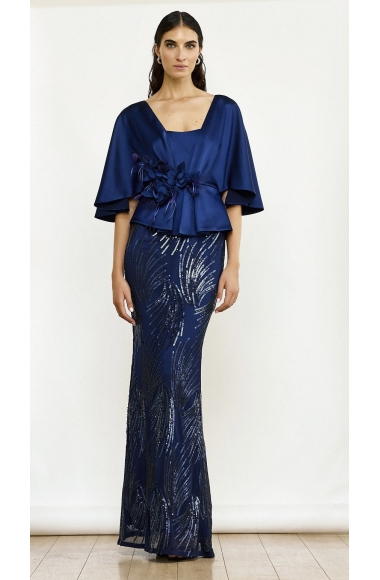 Maestri Haute Couture blue set 
