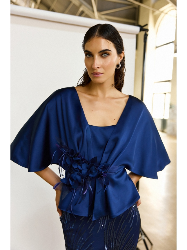 Maestri Haute Couture blue set 