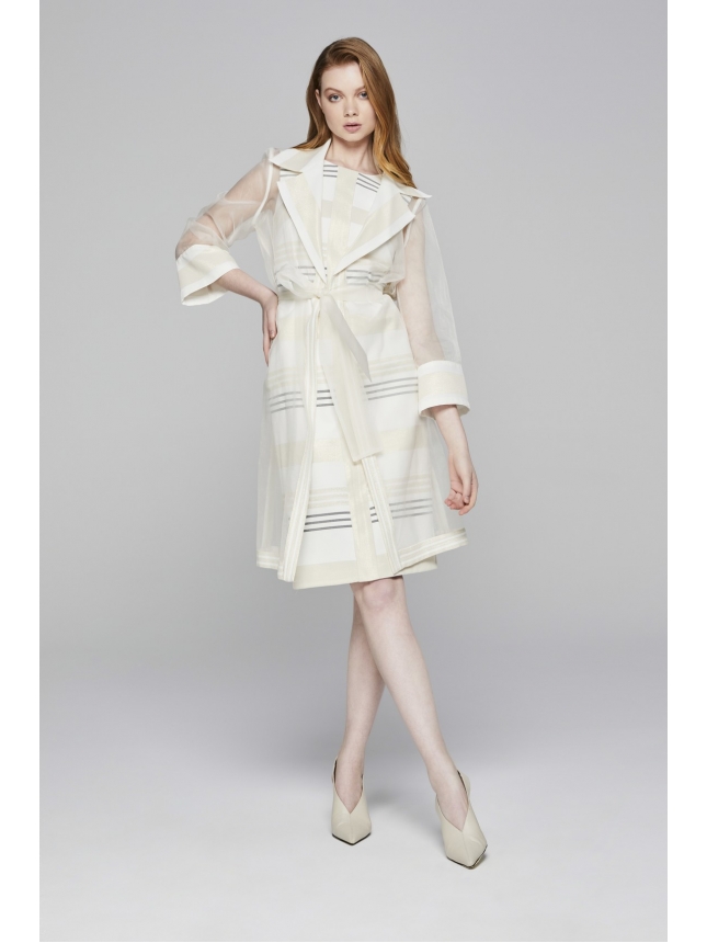 Silk organza manteaux 