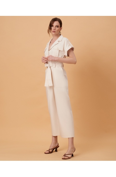 Camelot ivory jumpsuit 