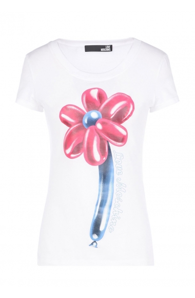 Love Moschino T-shirt with balloon print