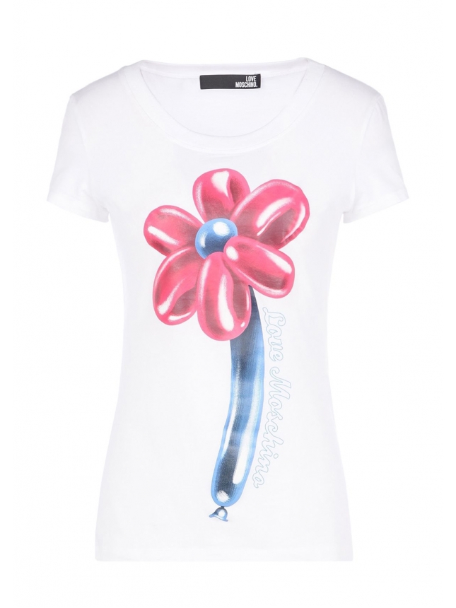 Love Moschino T-shirt with balloon print