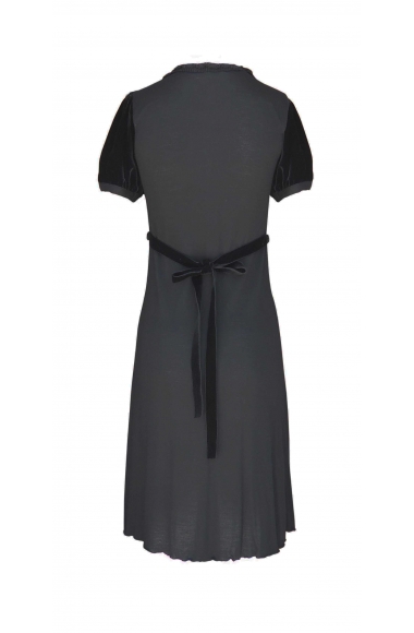 Blugirl black midi dress