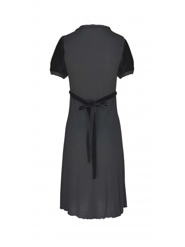 Blugirl black midi dress