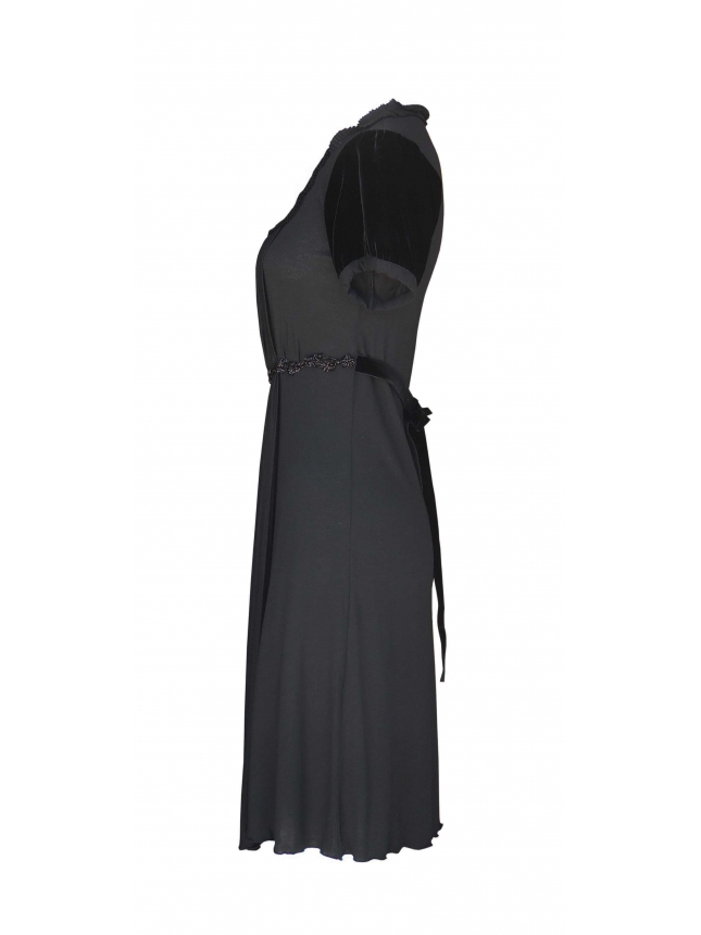 Blugirl black midi dress