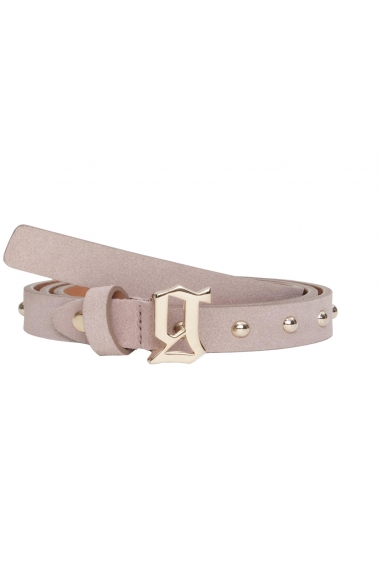 Galliano studded leather belt