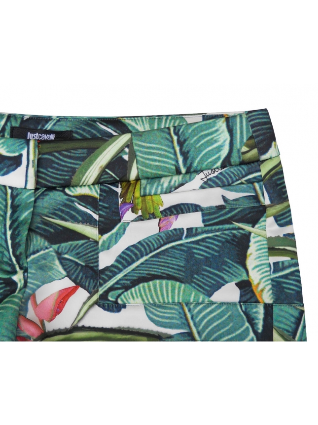 Just Cavalli banana leaves shorts