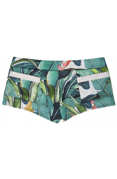 Just Cavalli banana leaves shorts