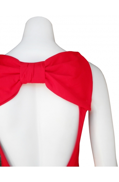 Love Moschino red top with bow