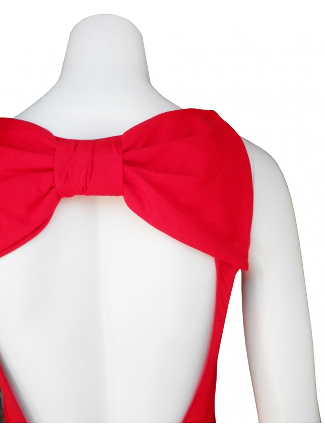 Love Moschino red top with bow