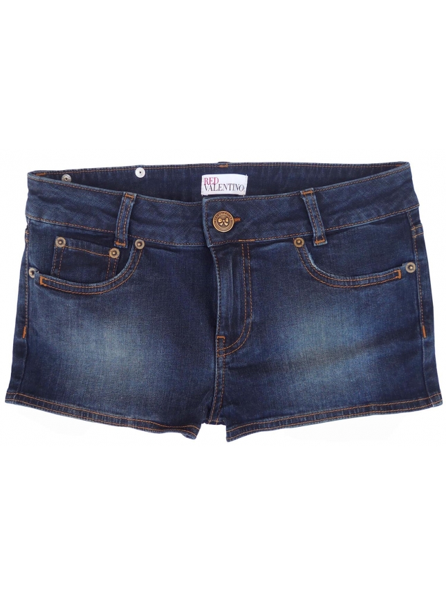 Red Valentino denim shorts