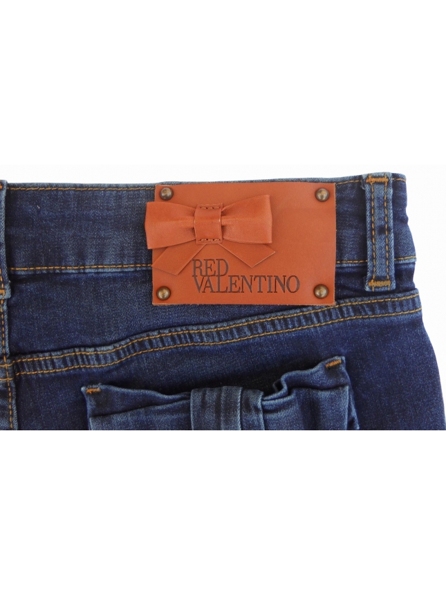 Red Valentino denim shorts