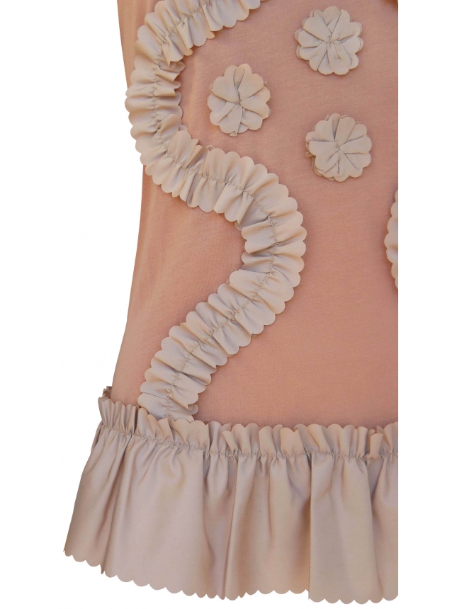 RED Valentino Flower embellished top