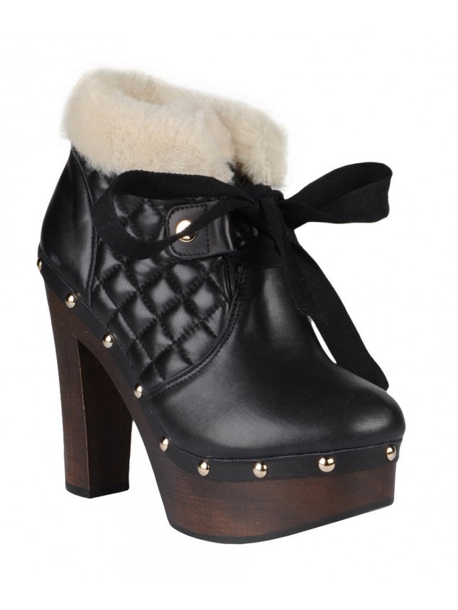 RED Valentino Leather Ankle Boots