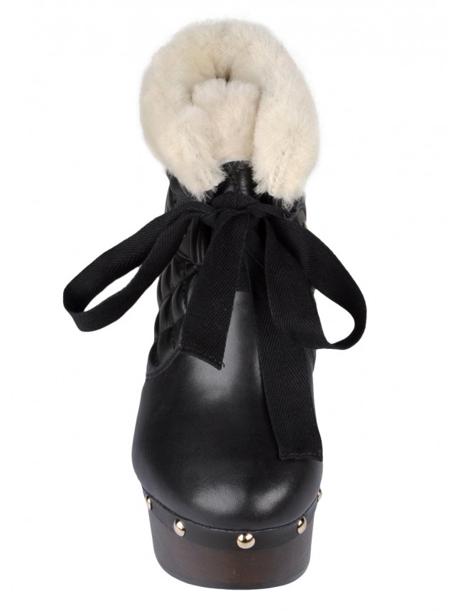 RED Valentino Leather Ankle Boots