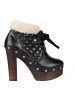 RED Valentino Leather Ankle Boots