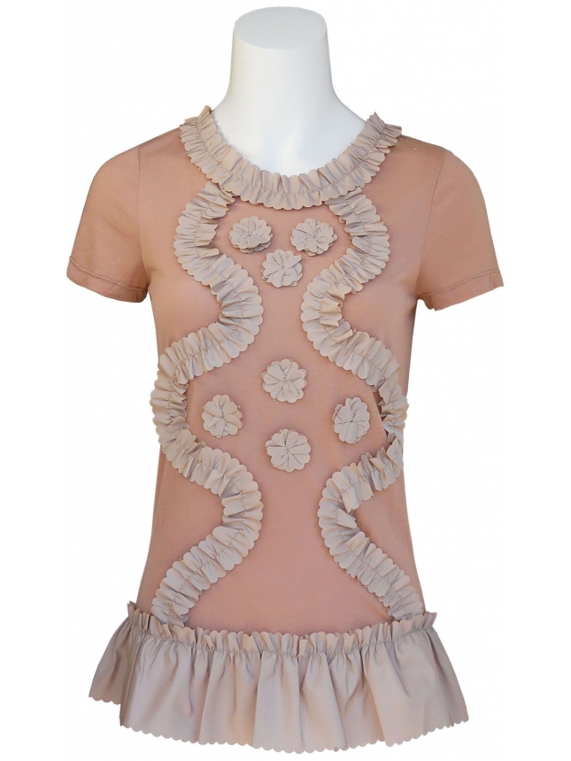 RED Valentino Flower embellished top