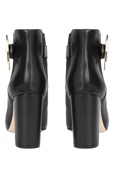 RED Valentino black ankle boots with star