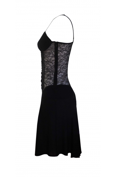 Roccobarocco lacy corset dress