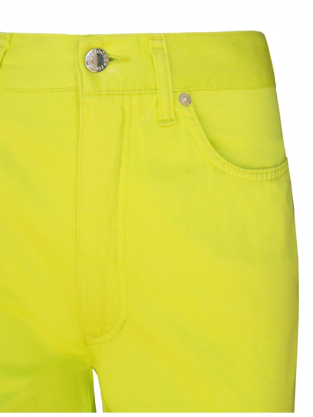 Roccobarocco lime green jeans