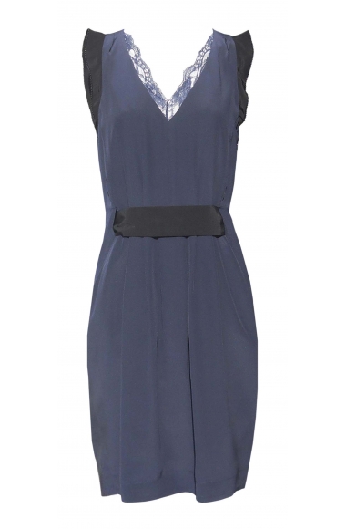 See by Chloe dark blue dress