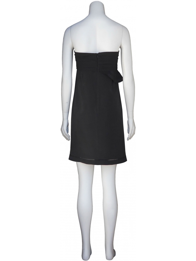See by Chloe strapless black dress